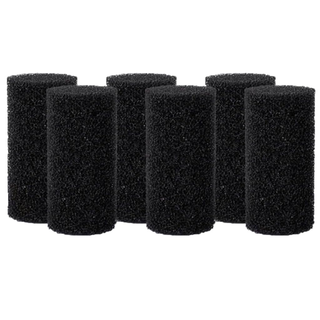6 filtri in spugna per filtro di aspirazione dell'aria, ricambio per rotolo di schiuma, 6,2-8,5 cm (4 x 8 cm)
