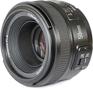 Yongnuo YN50 mm Nikon lens for Camera DSLR (58 mm f/1.8 Af/M