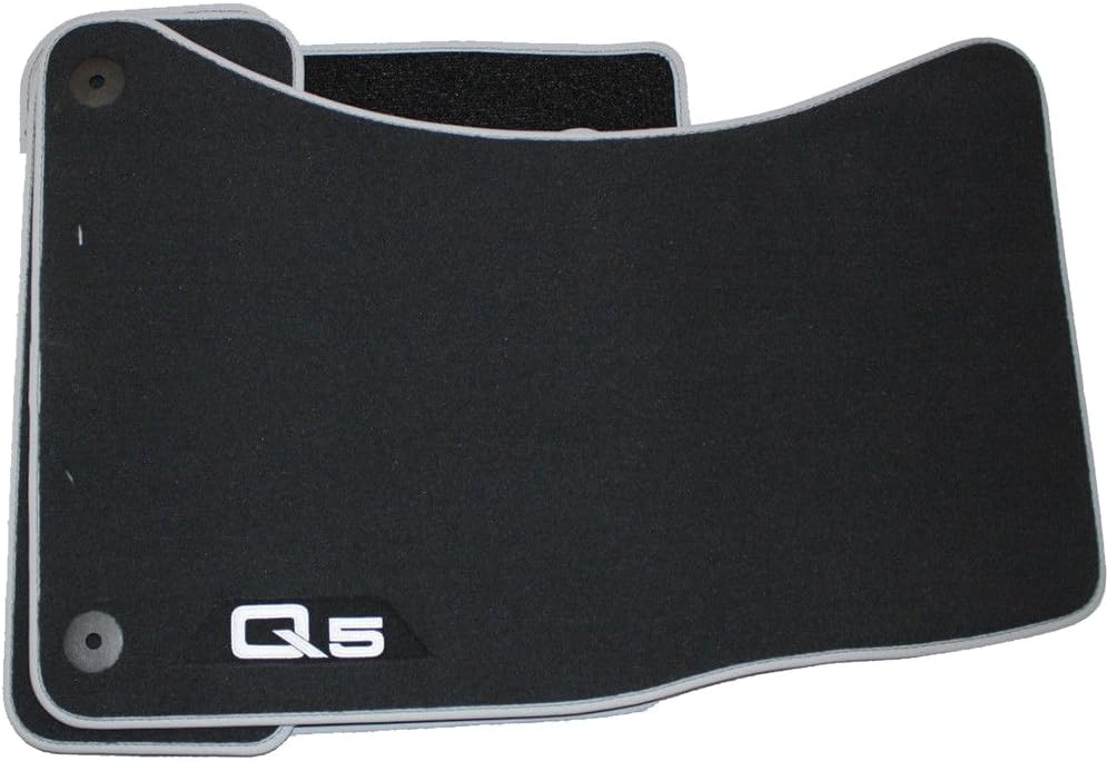 Audi Genuine 8R1061271MNO Premium Textile Floor Mat, (Set of 4)