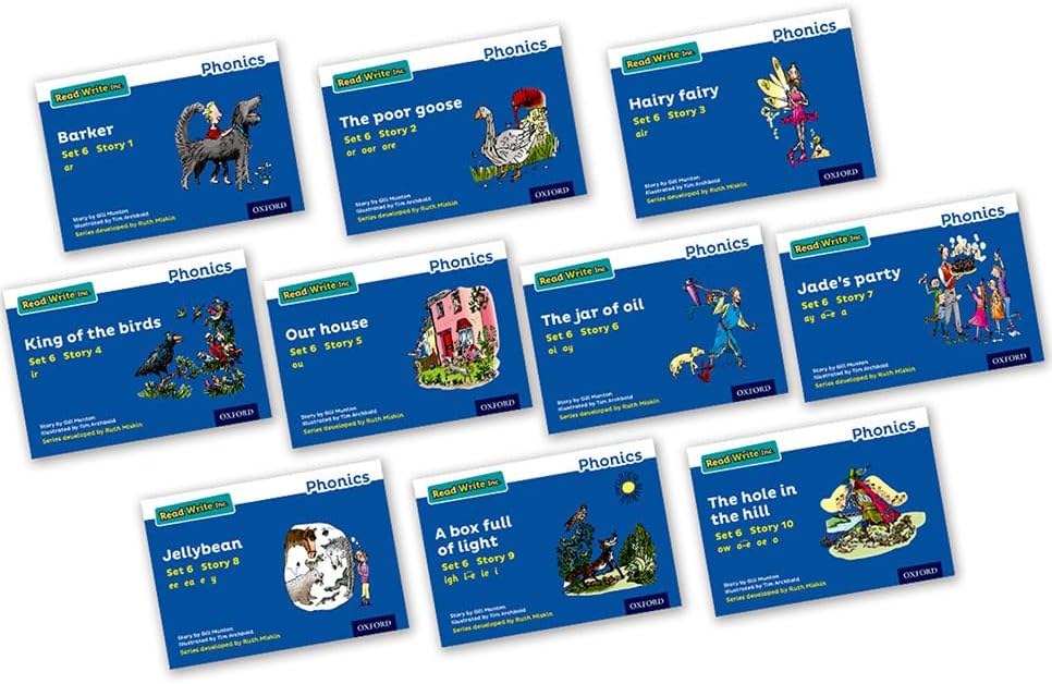 Read Write Inc. Phonics: Blue Set 6 Storybooks Mixed Pack of 10