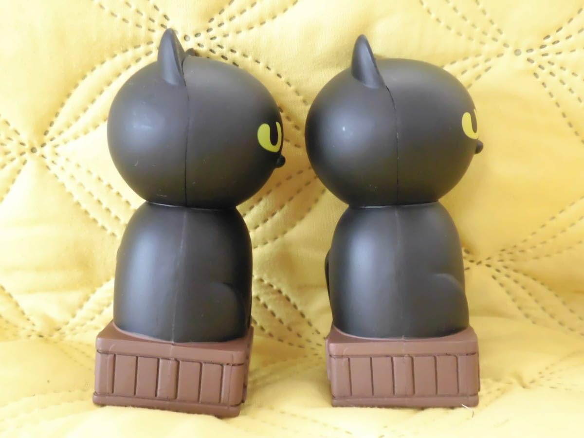 Amazon.co.jp: 300円2点まとめて黒猫型 調味料入れ明星チャルメラ