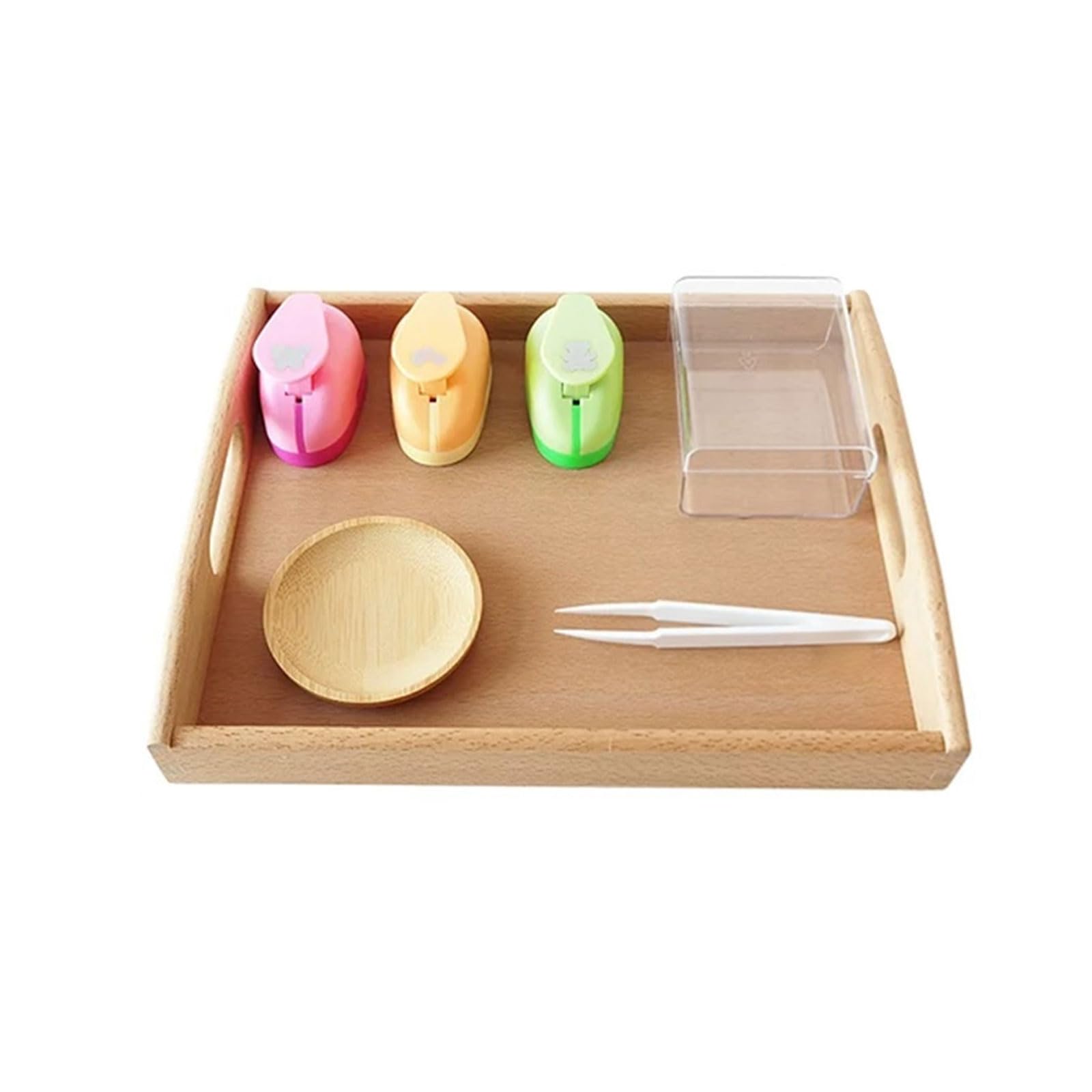 ttnmrc Montessori Art Practical Life Activity Set (Without paper materials)