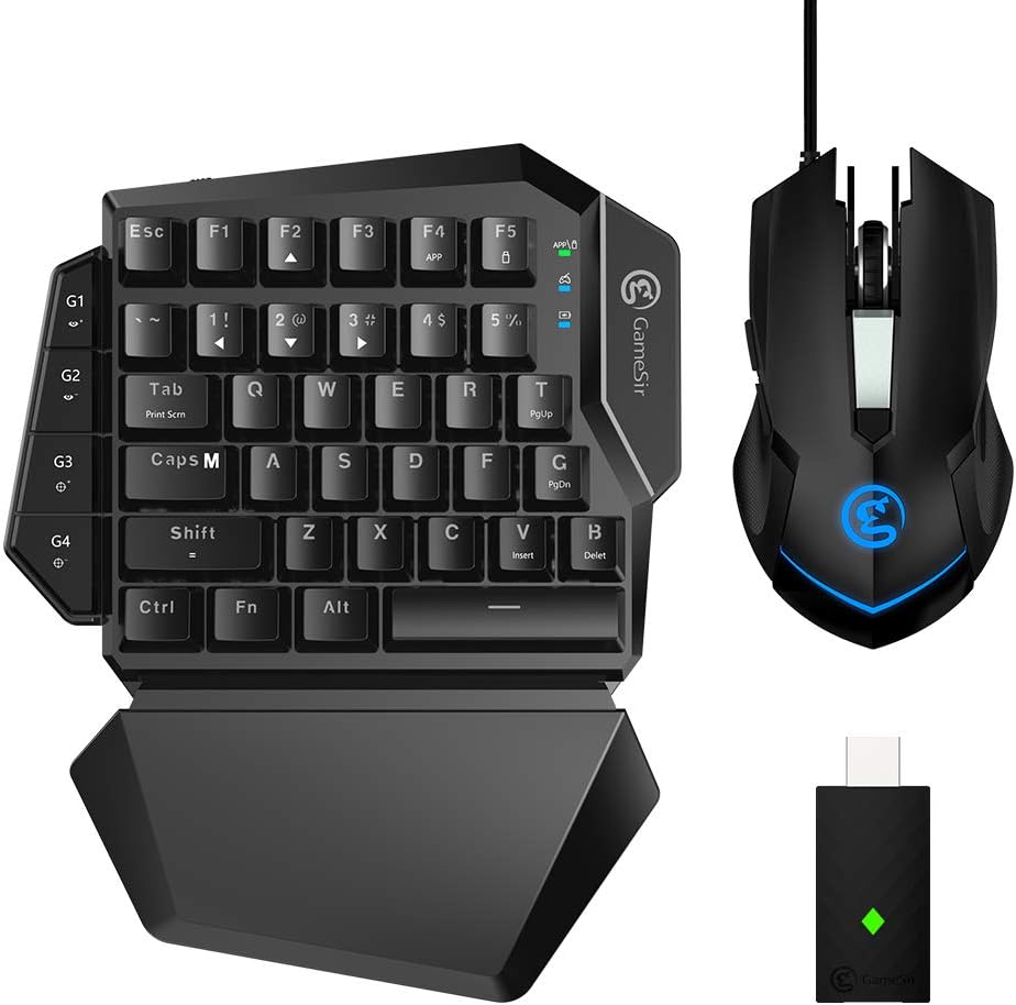GameSir Upgraded VX Aimswitch Keyboard Mouse Controller Adapter Converter for PS4 Xbox One Nintendo Switch PC Game Console (Electronic Games)