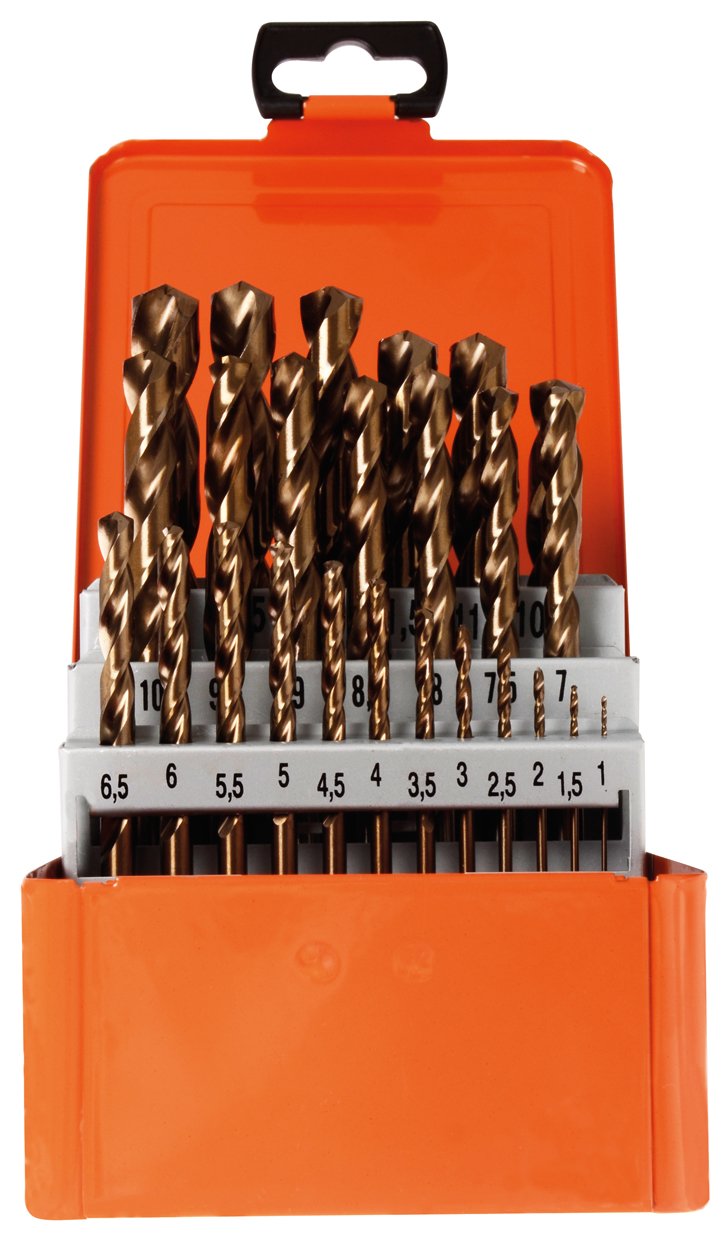 Projahn60386 twist drill set HSS-Co 1-13/0,5 mm 25pcs ECO