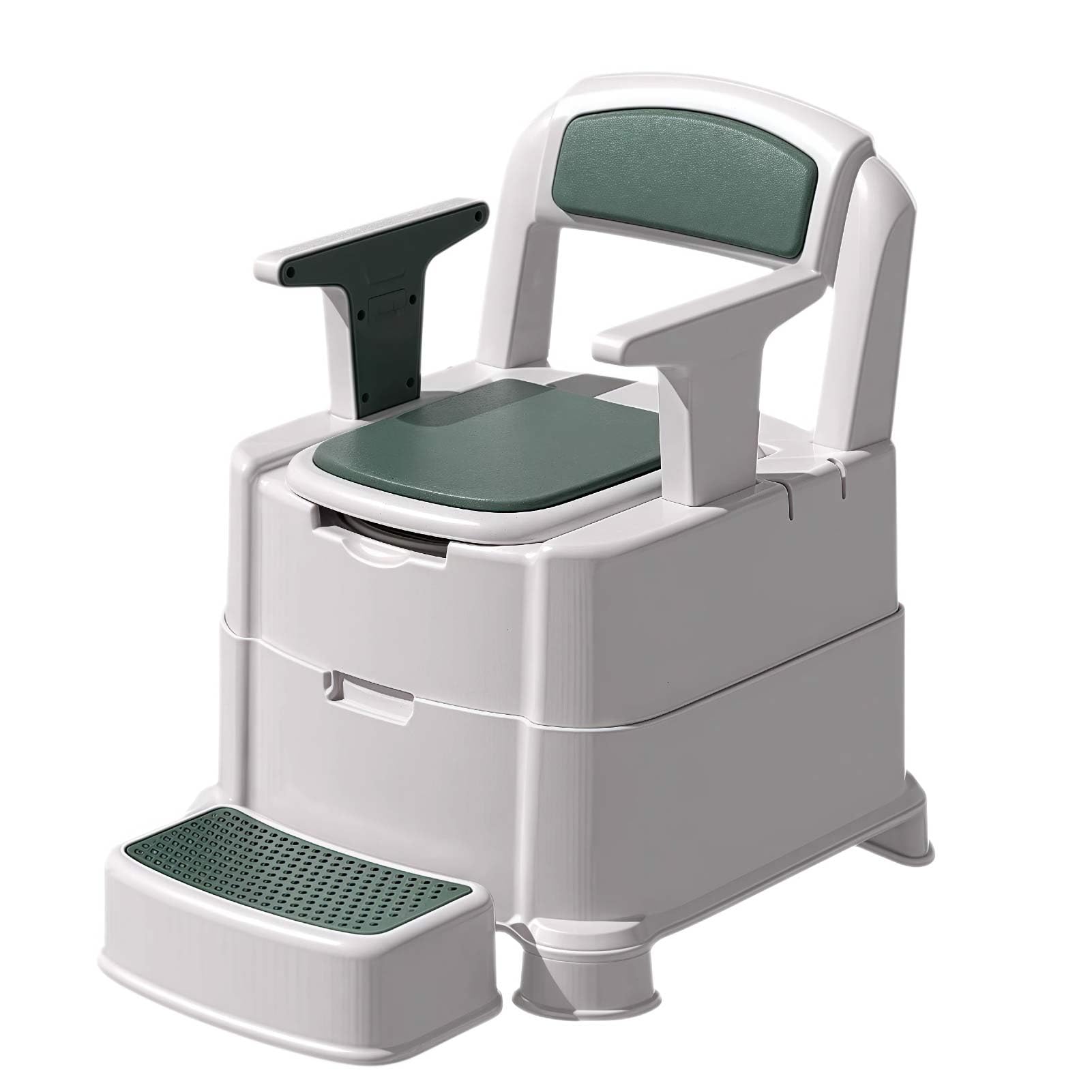 Chaise percée portable ajustable pour résoudre le manque d'autonomie des seniors