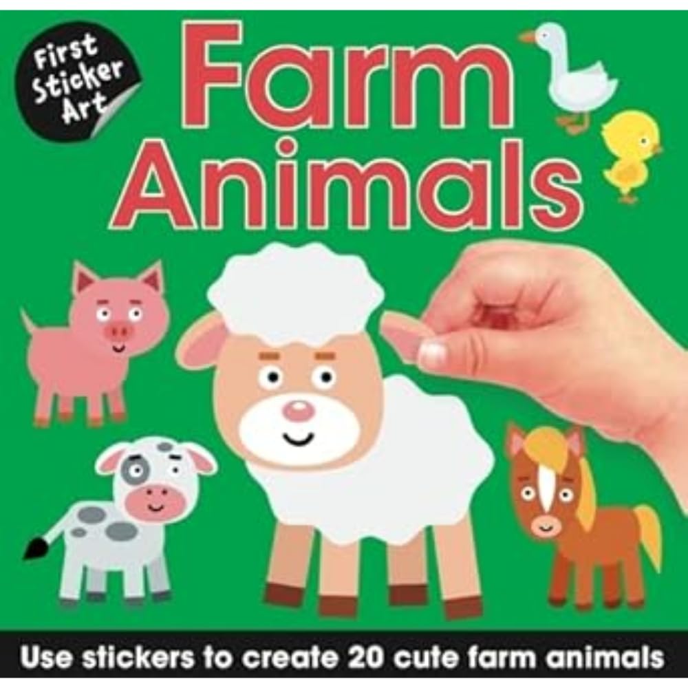 Farm Animals (First Sticker Art)