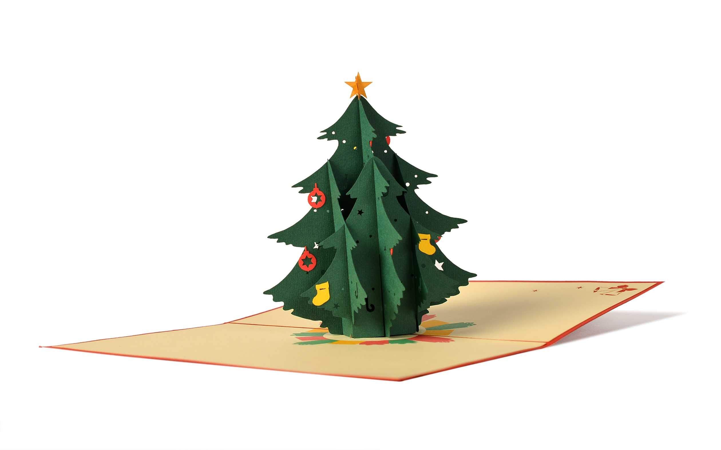yumcute Pop up cartolina di Natale, cartoline di Natale 3D, miglior