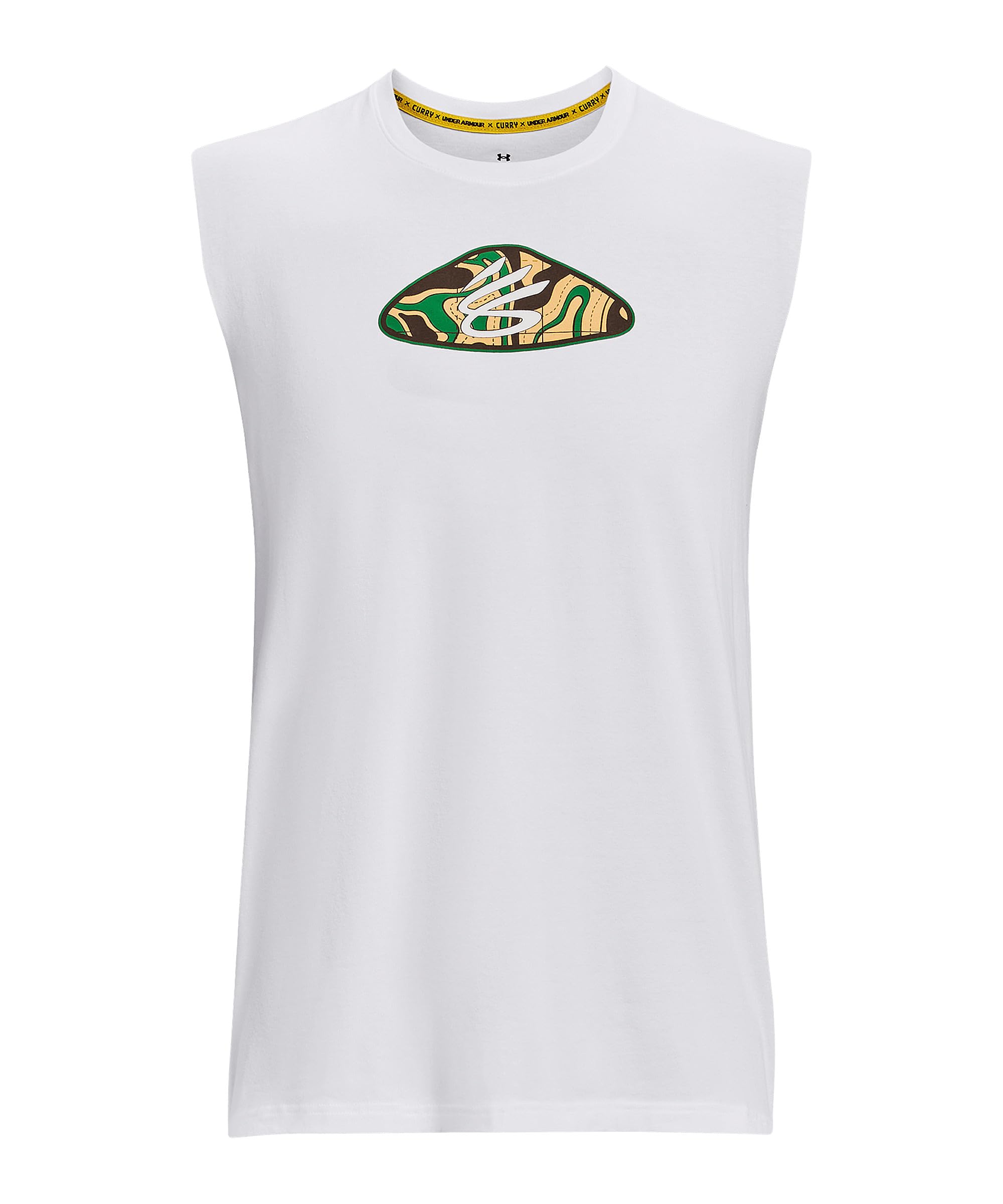 Under Armour SLVS Maglietta Senza Maniche Curry Uomo