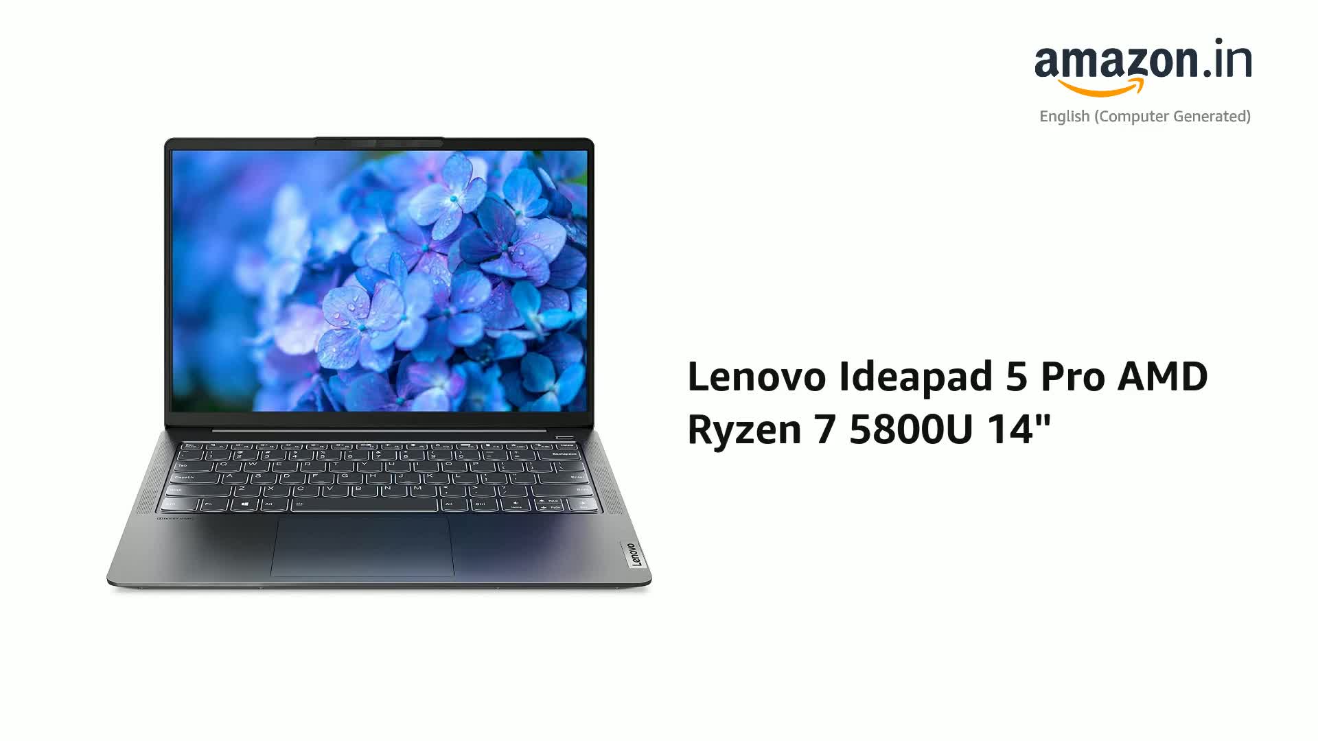 Lenovo Ideapad 5 Pro AMD Ryzen 7 5800U 14