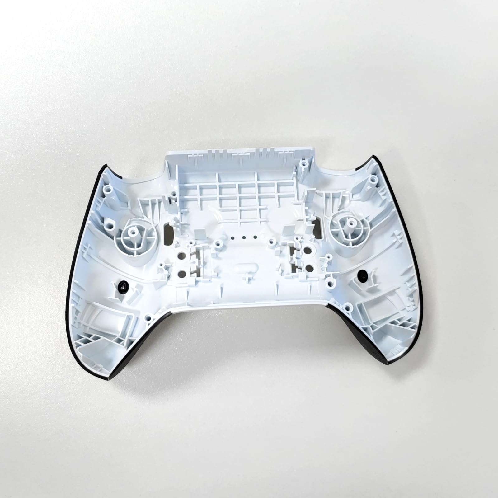 Vordere und Hintere Schale Ersatz-Gehäuse Abdeckung Benutzerdefinierte Hülle Faceplate Zubehör für Xbox Elite Wireless Controller Series 2, Rosa + Weiß
