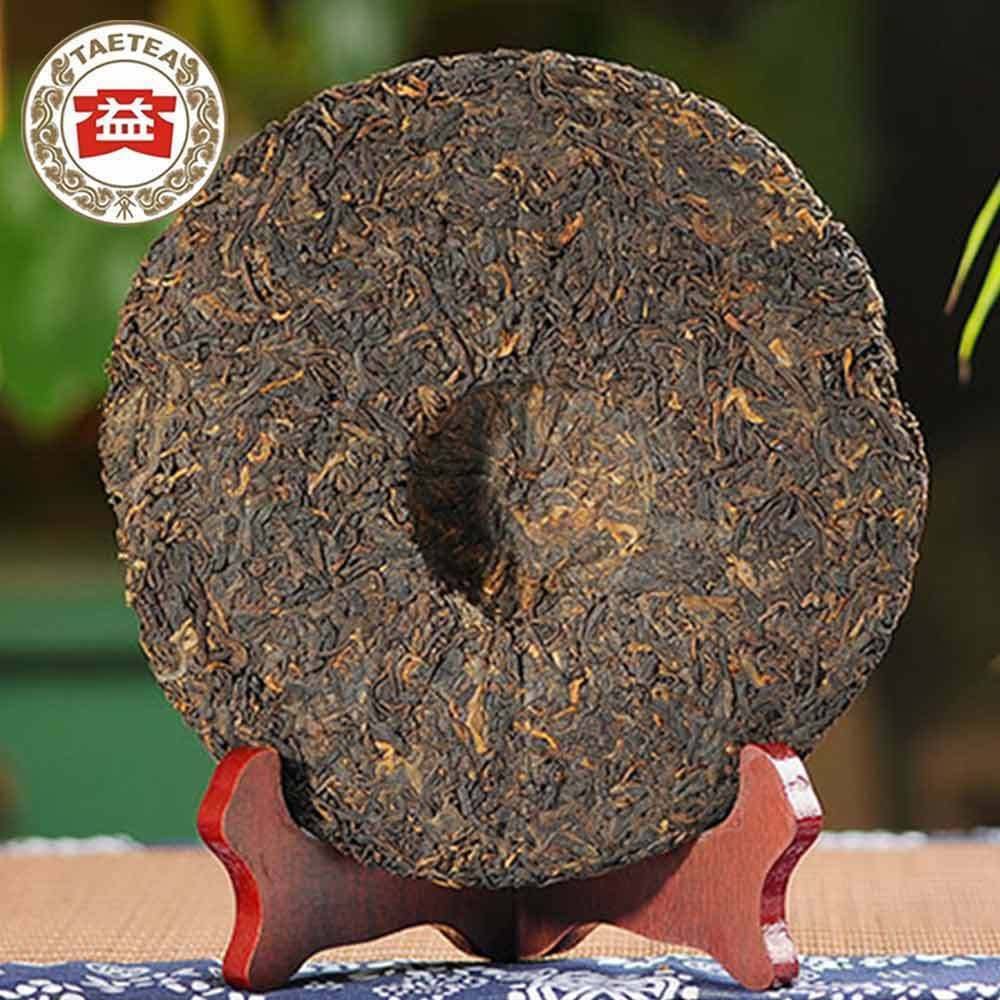 Reifer Puer-Tee 2012 yr TAETEA 7572 (Batch 201) 357 g Dayi Shu Pu-erh-Teekuchen