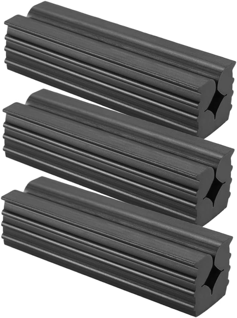 WOONEKY 3pcs Golf Grip Training Aid Rubber Vise Clamp for Golf Club Replacement Kit