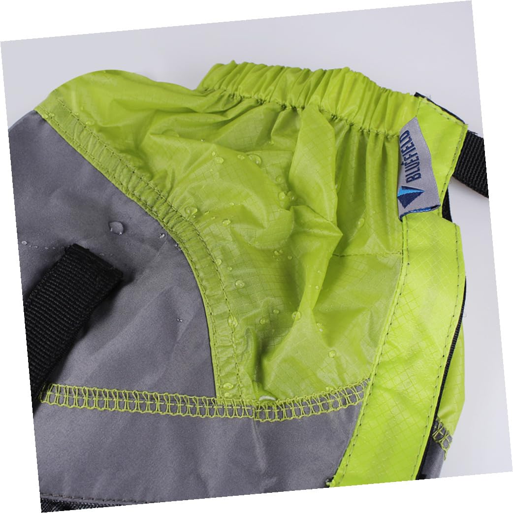 Kisangel 2paires Guêtres Impermeables Légères pour Randonnée Et Activités Extérieures Ankle pour Chaussures Vert Et Pratiques Et Compactes