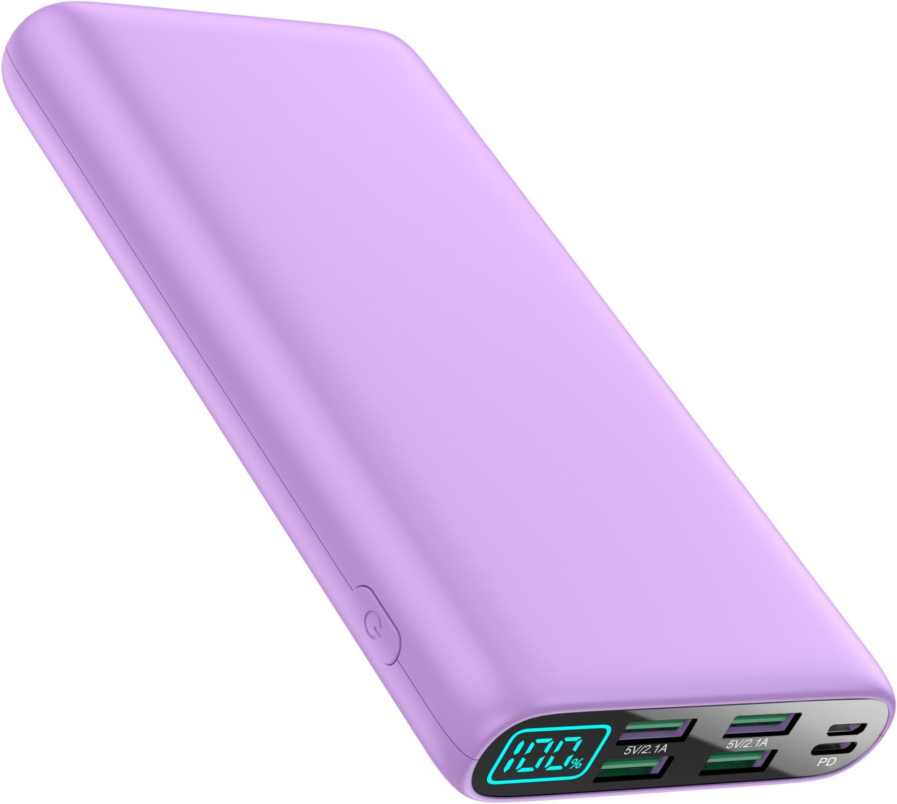 Portable Charger 38800mAh,LCD Display Power Bank,5 USB Outputs Battery Pack B...