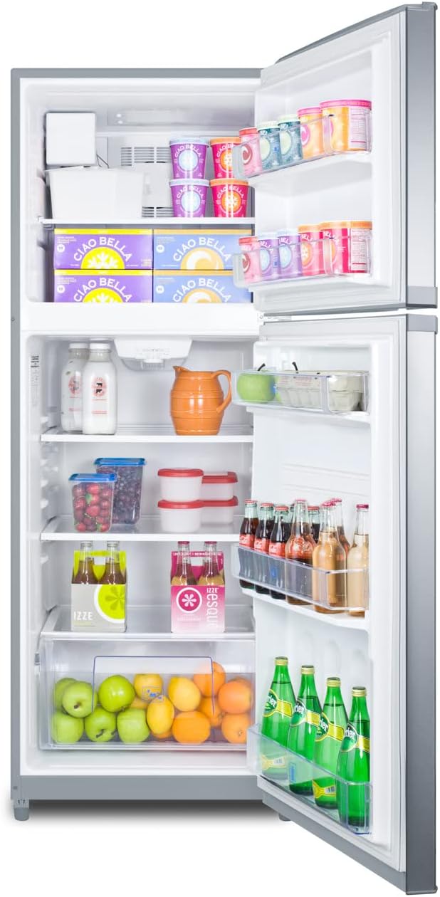 26IN Wide TOP Mount Refrigerator-Freezer with Icemaker