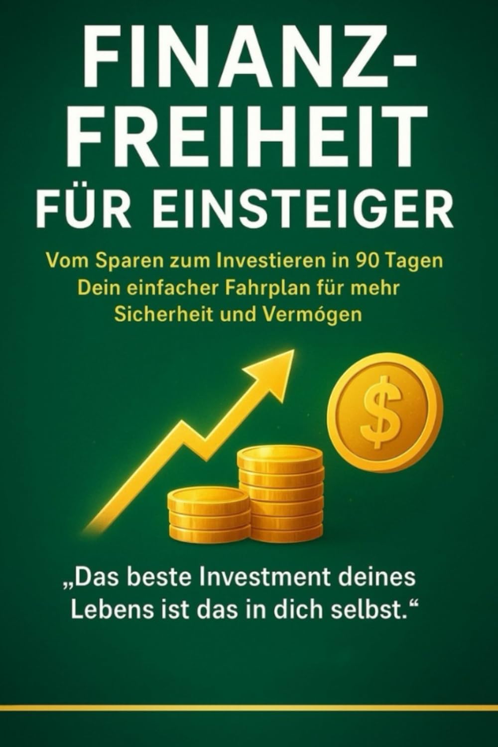 FINANZ-FREIHEIT FÜR EINSTEIGER: Vom Sparen zum Investieren in 90 Tagen – Dein einfacher Fahrplan für mehr Sicherheit und Vermögen