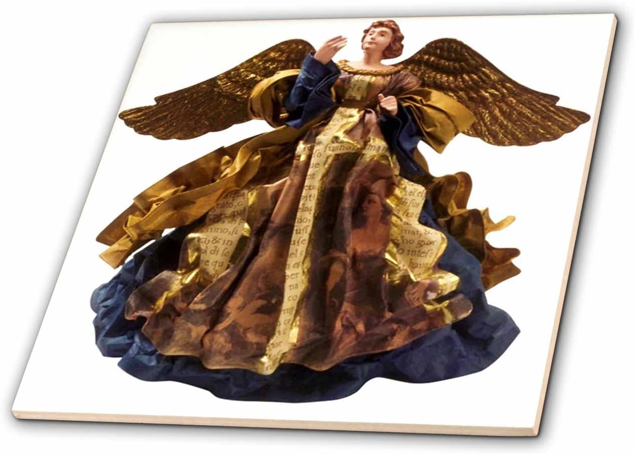 3dRose Angel 12 Inch Ceramic Tile