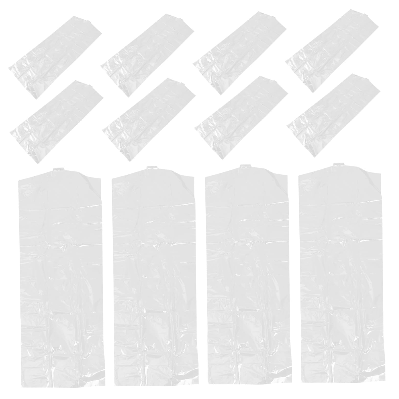 Cabilock 30piezas Funda Antipolvo para Ropa Transparente para Guardar Vestidos y Abrigos Accesorios para Organizar el Armario y Proteger Prendas de Limpieza Seco