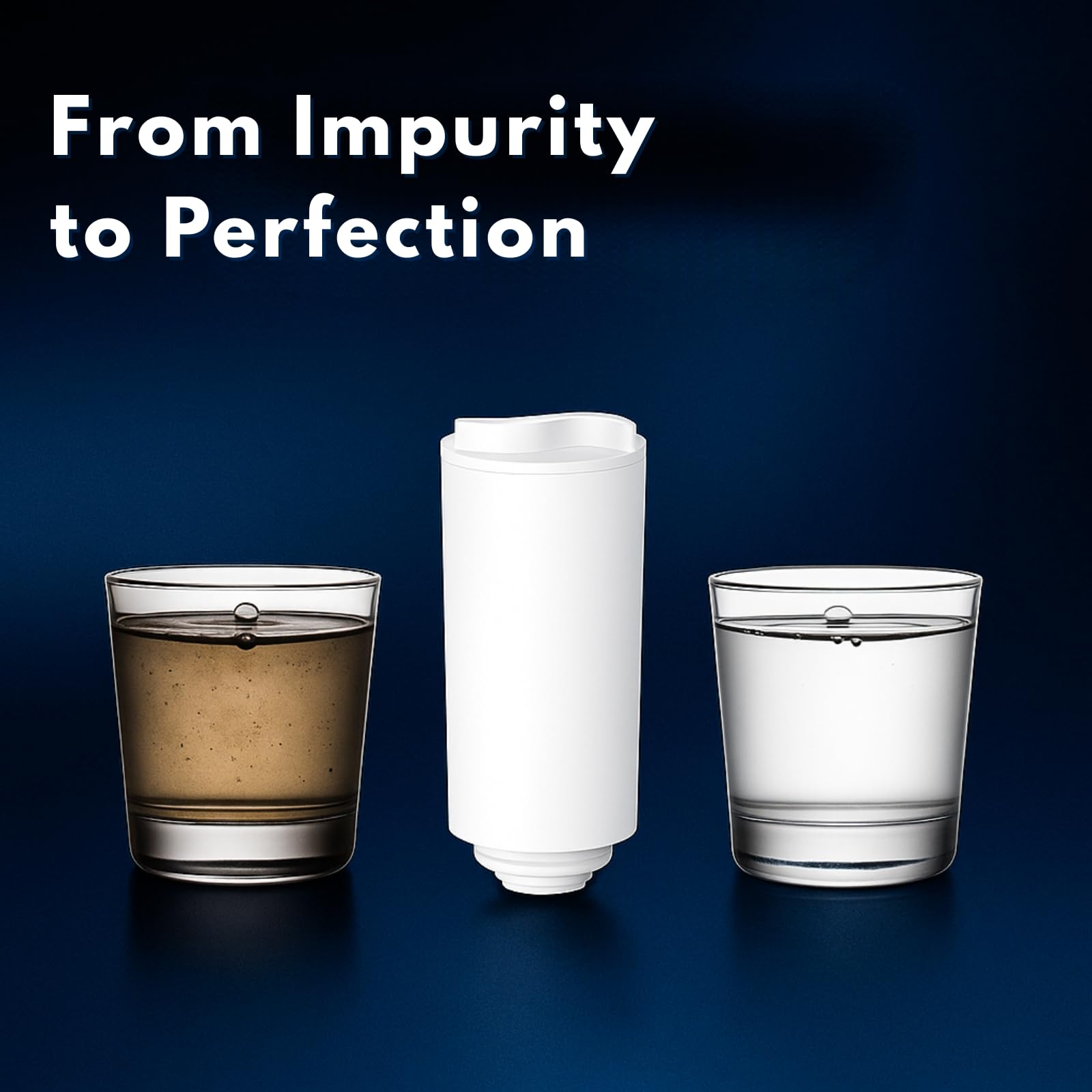 Nispira Filtro di ricambio per caraffa d'acqua AWP231 per Philips AWP2980, compatibile con caraffa filtrante istantanea Philips, confezione da 4