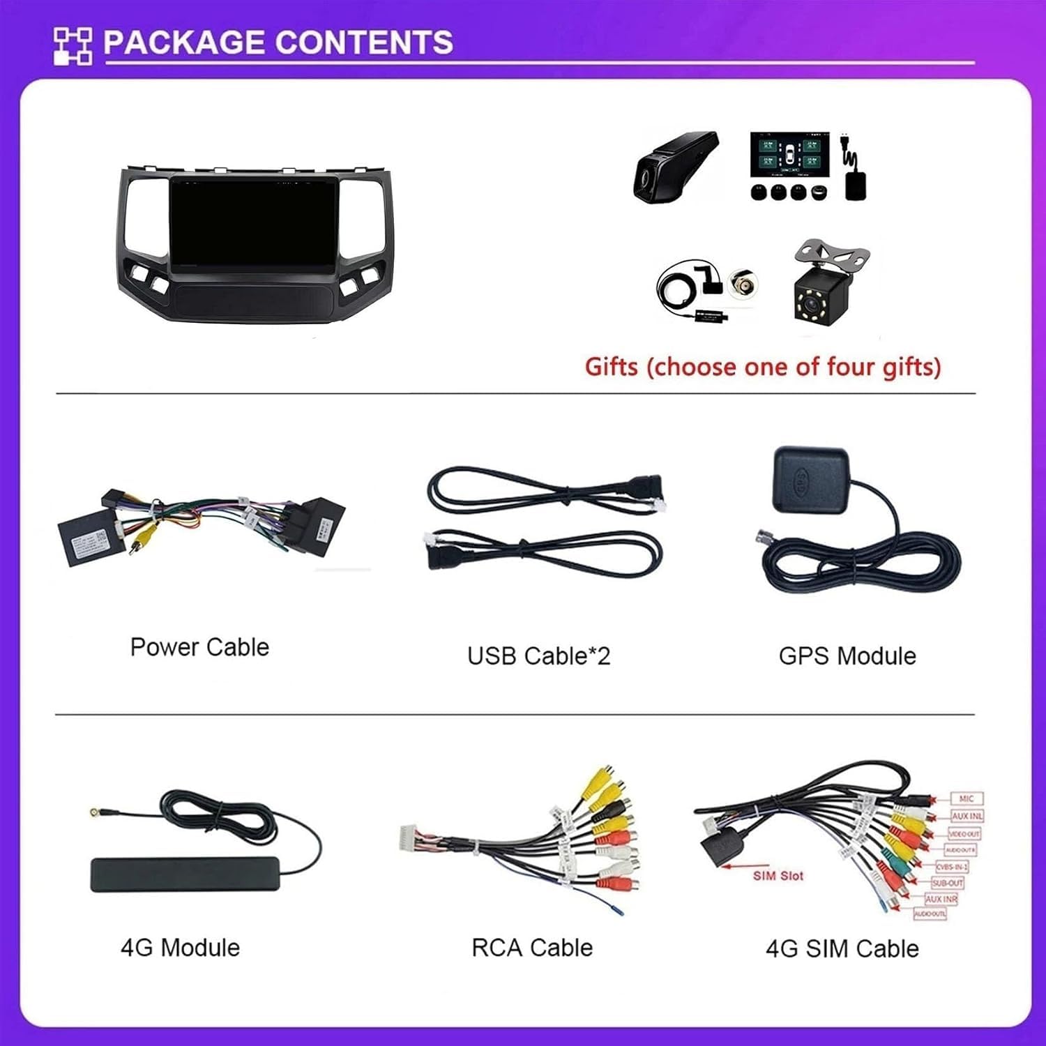 ,H6 6g+128g,Android 9 15-calowy ekran dotykowy IPS do samochodowego radia dla G-eely Jingang 2010-2012, bezprzewodowy Carplay, Android Auto, GPS, WiFi, Bluetooth, OBD2, DVR, DSP