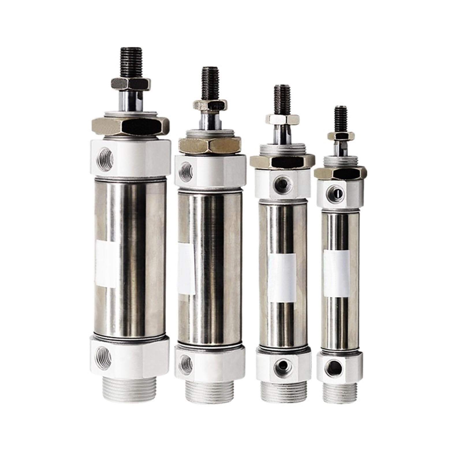 RCGKNNMUZ 1pcs CM2B/CDM2B20/25/32/40-25X50X75X100X150 Pneumatic Cylinder Small Stainless Steel Mini(Stroke 50mm,Bore 25mm)