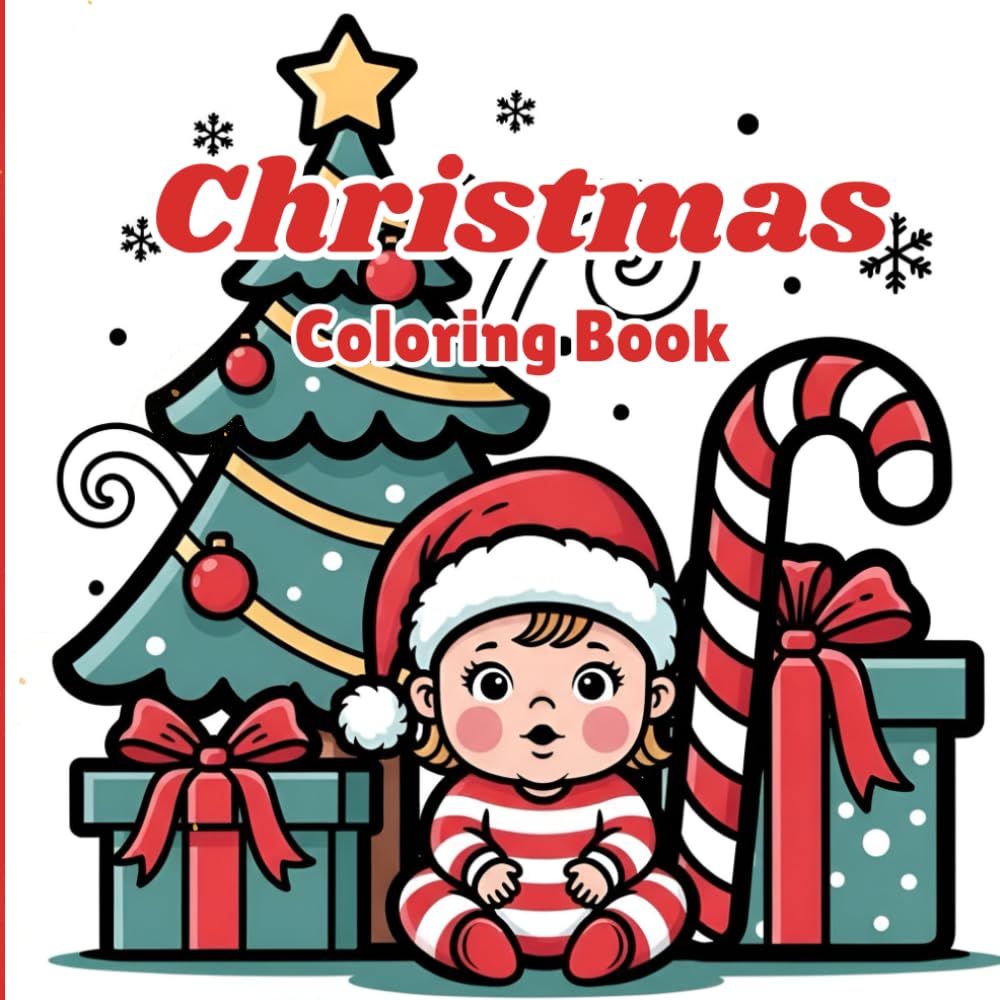 Cute Christmas Coloring Book: Adorable Images for a Relaxing Holiday Activities