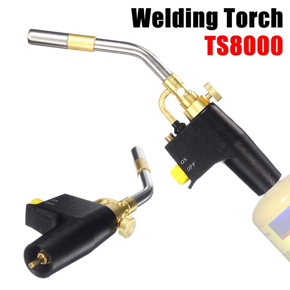 TS8000 Bernzomatic Style Blow Torch Kit Brazing Soldering Mapp Gas Map