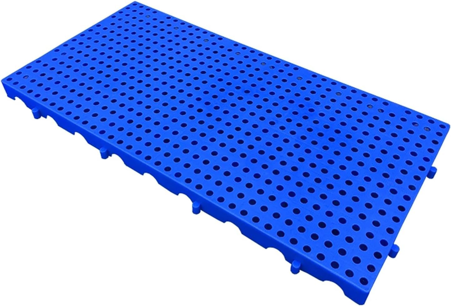 Plastic Pallets Waterproof, Lightweight Storage Grid Pad, Safety Storage Grid Pads, Nestable Grids Article Racks for Warehouses, Storage Rooms, Garage(100x50cm/39.4x19.6in)