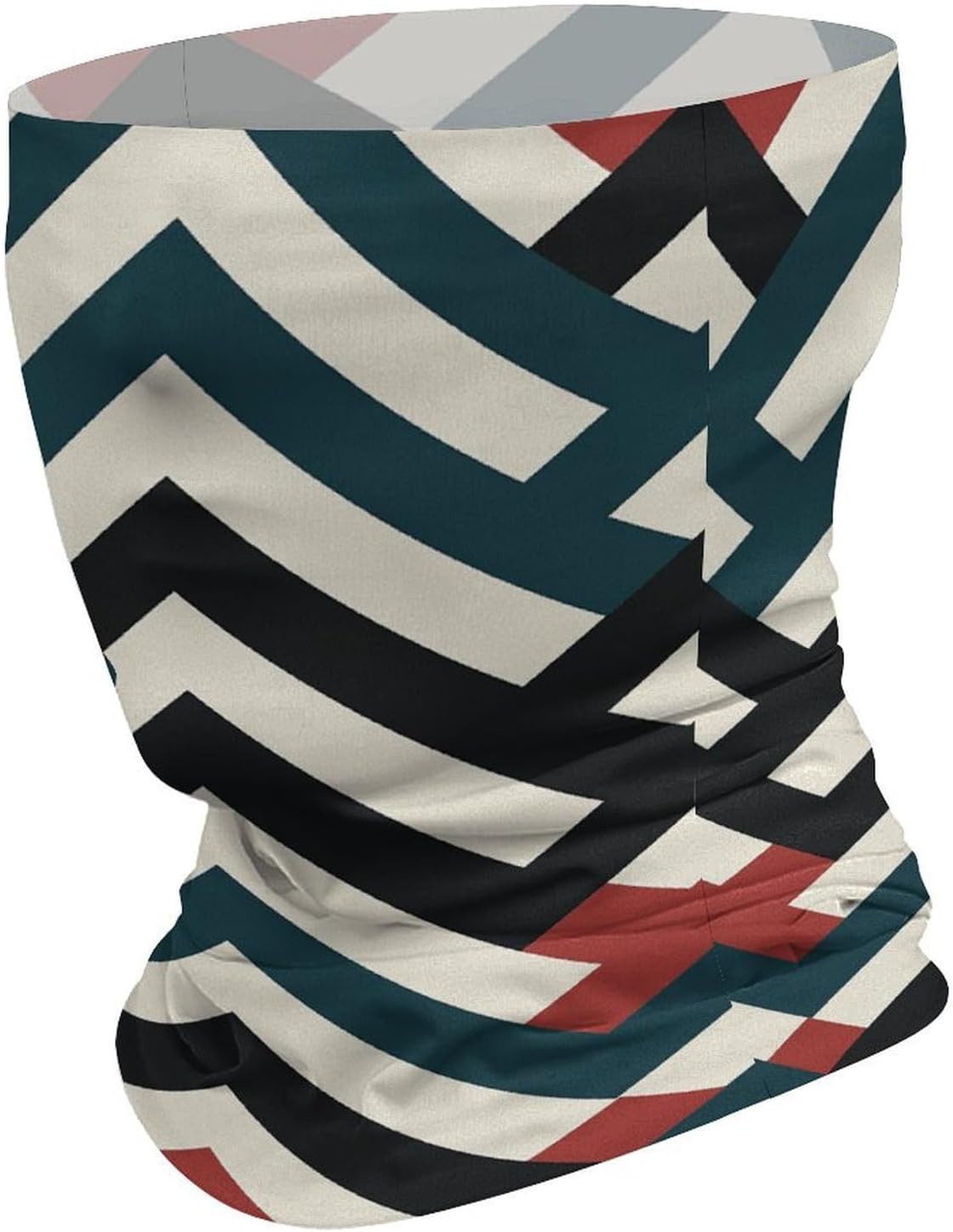 ZigZag Stripe UV Protection Face Mask, Cooling Headscarf image 3