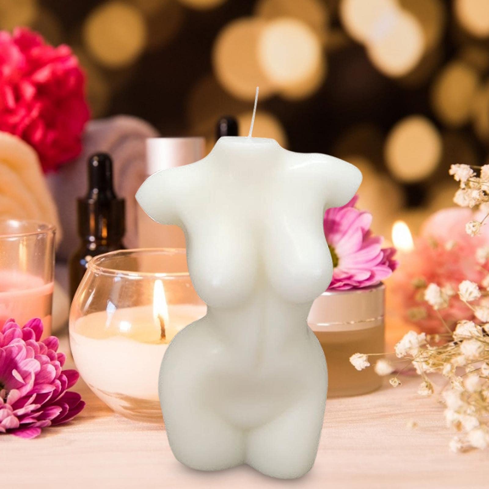 ビンテージ70sセクシーエロ女体総柄蝋燭キャンドルアートデザインgood Amazon.co.jp: xiaoxigua セクシーな人体女性の身体キャンドル、人体