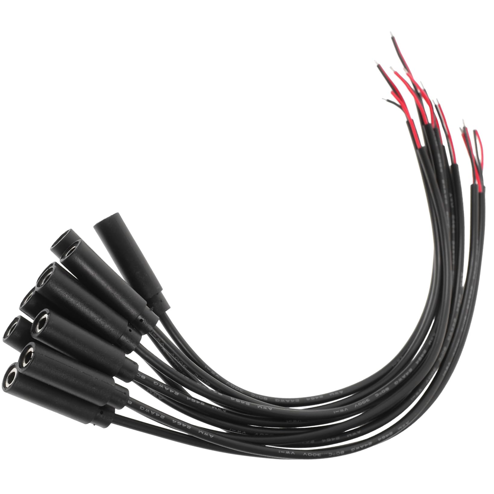 UKCOCO 50 Stück 3 5-mm-stereo-buchse Auf Blanken Draht Kabel Für Lautsprecherreparatur Einfach Zu Handhaben Dauerhafte Verbindung Für Kopfhörer
