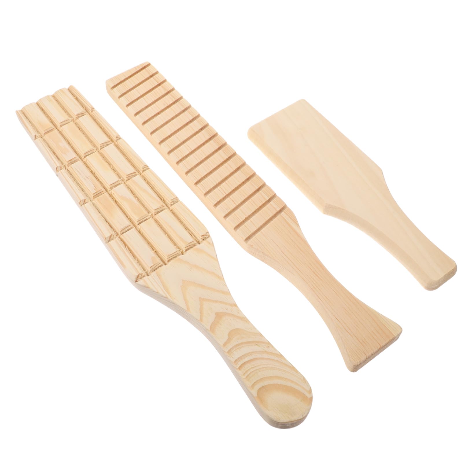 3 Piezas Losa de Arcilla de Cerámica Paletas para Arcilla de Madera DIY