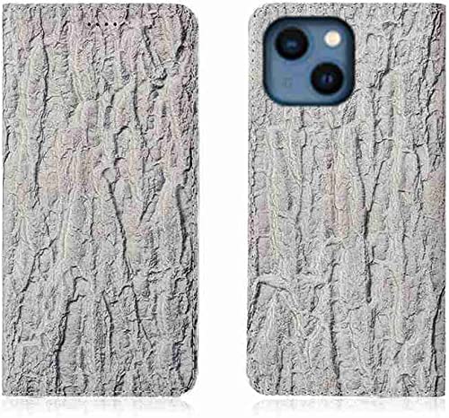Étui Holster iPhone 13 en cuir gris texturé finition haut de gamme