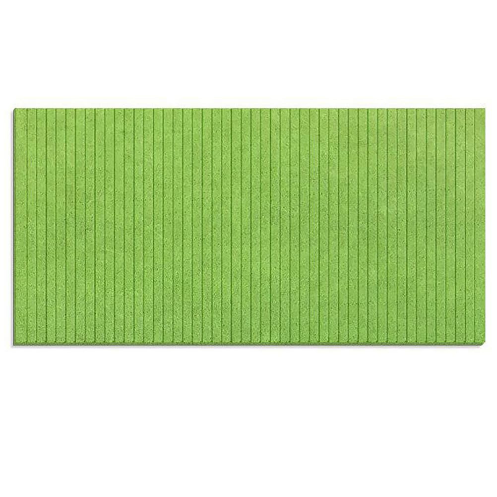 Filcowe panele ścienne, wyściełane poduszki ścienne do łóżka – amortyzujące, dekoracyjne poduszki ścienne 3D, samoprzylepne panele akustyczne, idealne do zawieszenia zdjęć w sypialni, trawa zielona