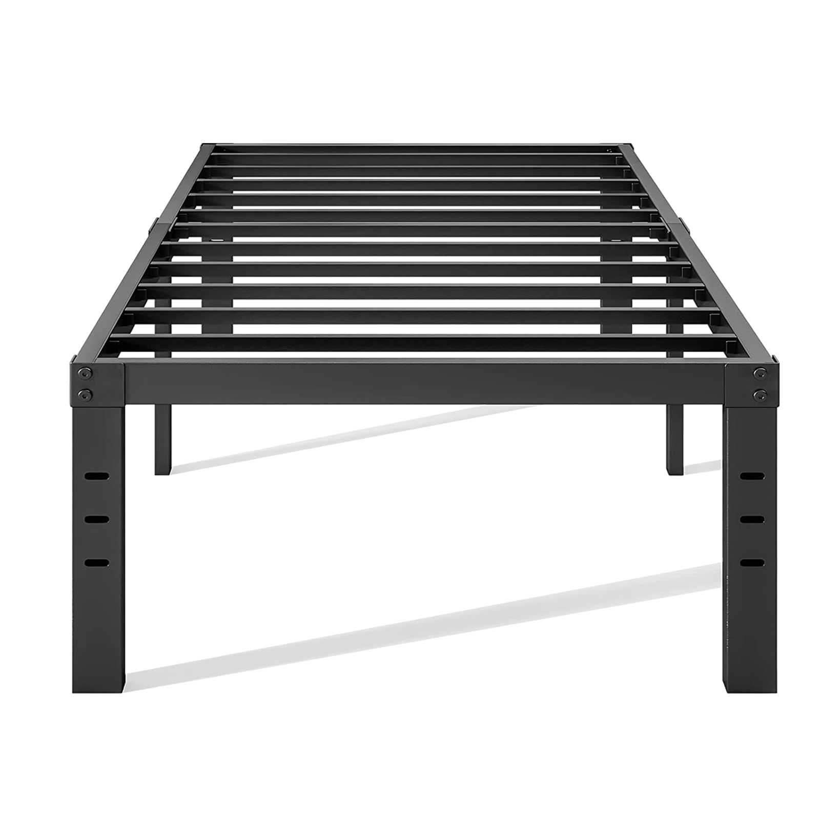 Caplisave Twin XL Metal Platform Bed Frame,14 Inch High Bed Frames?Max 2000lbs Heavy Duty Sturdy