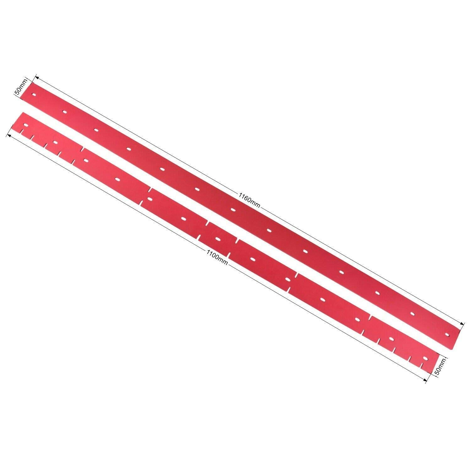 Lèvre d'aspiration/lèvre/lèvre en caoutchouc - Kit pour TENNANT T-5 650 mm / T5e 700 mm