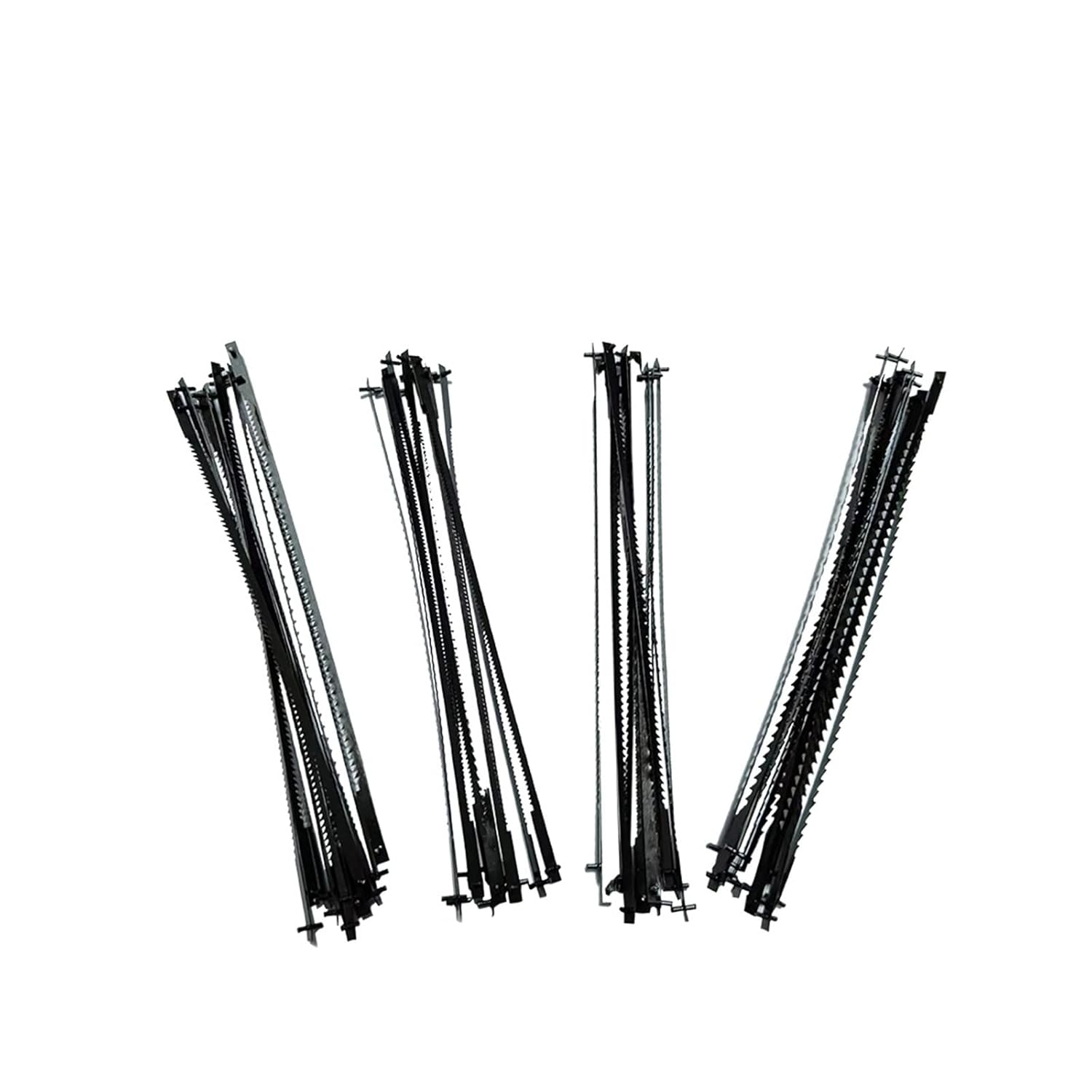Metal Cutting Jig Blades, 48pcs 135mm Pinned Scroll Saw Blades 10/15/18/24 TPI for Dewalt, Delta, Craftsman 15 in. and 16 in. Scroll Saw(15tpi)