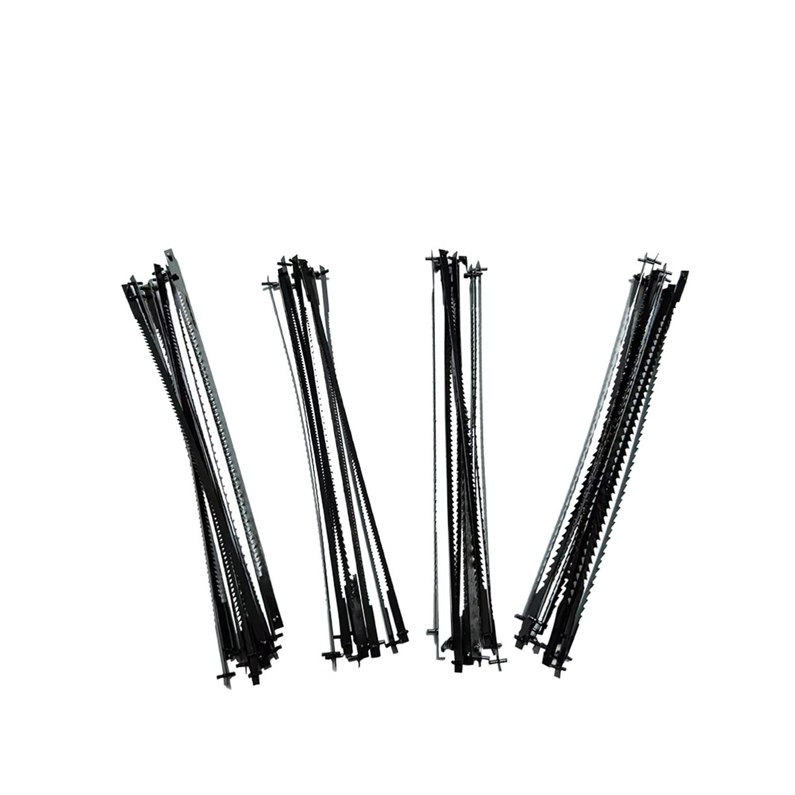 cuchillas de corte de metal, 48 hojas de sierra de calar fijadas de 135 mm 10/15/18/24 TPI for sierra de calar Dewalt, Delta, Craftsman de 15 pulgadas y 16 pulgadas(18tpi)
