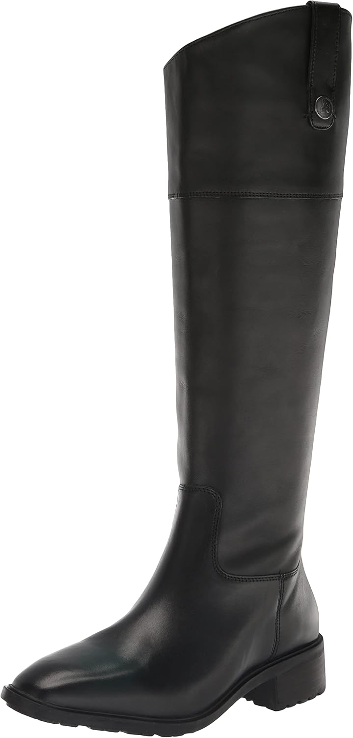 Sam Edelman Women's Drina Knee High Boot, Black, 9