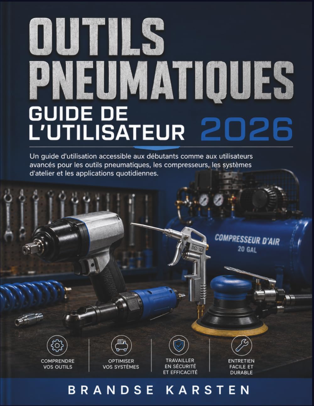 OUTILS PNEUMATIQUES GUIDE DE L'UTILISATEUR 2026: Un guide d'utilisation accessible aux débutants comme aux utilisateurs avancés pour les outils ... d'atelier et les applications quotidiennes.