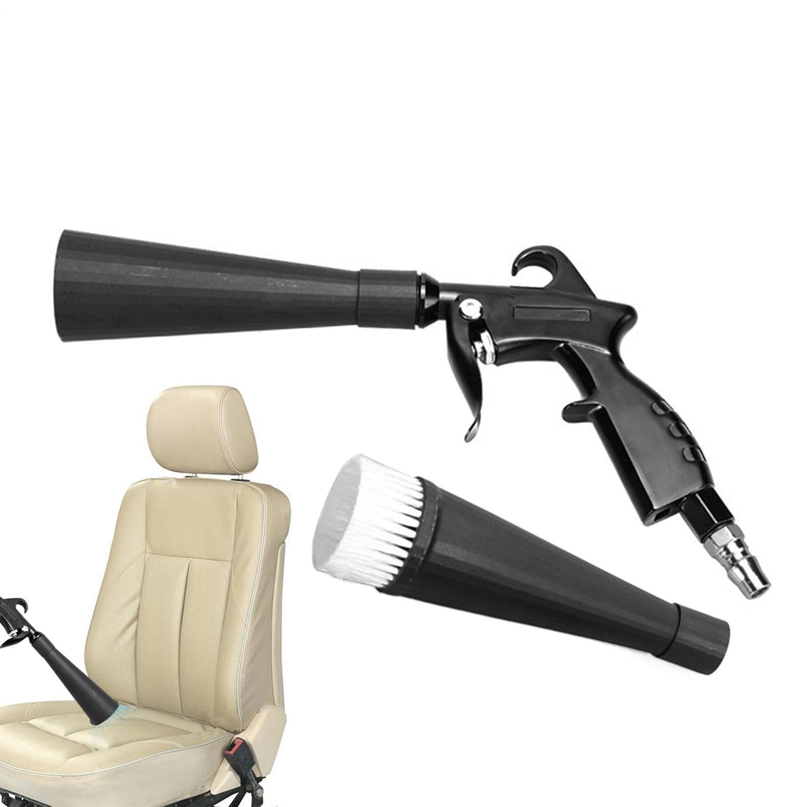 Detailing Blower Duster Cleaner con 2 ugelli | Car Wash Air Blower per tastiera del computer Elettronica Posto di lavoro Casa Laptop Auto Garage