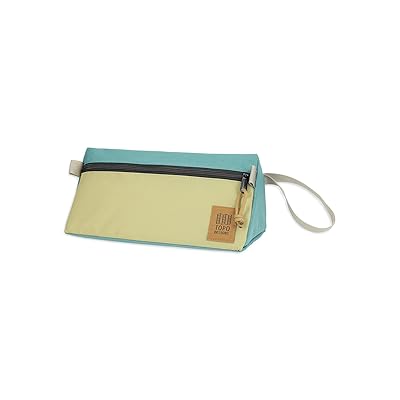 Topo Designs Dopp Kit Toiletries Case Caribbean/Moss, Nylon