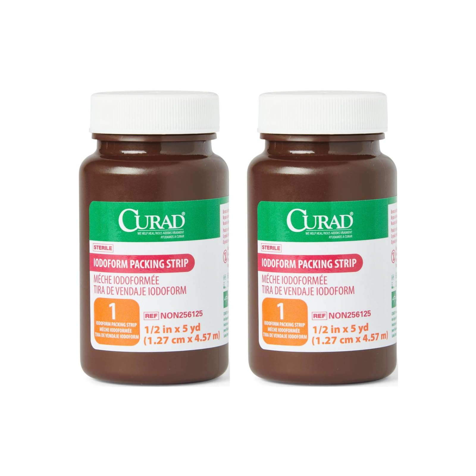 Curad Iodoform Packing Strip, 1/2" x 5yd, 1 CT (Pack of 2)