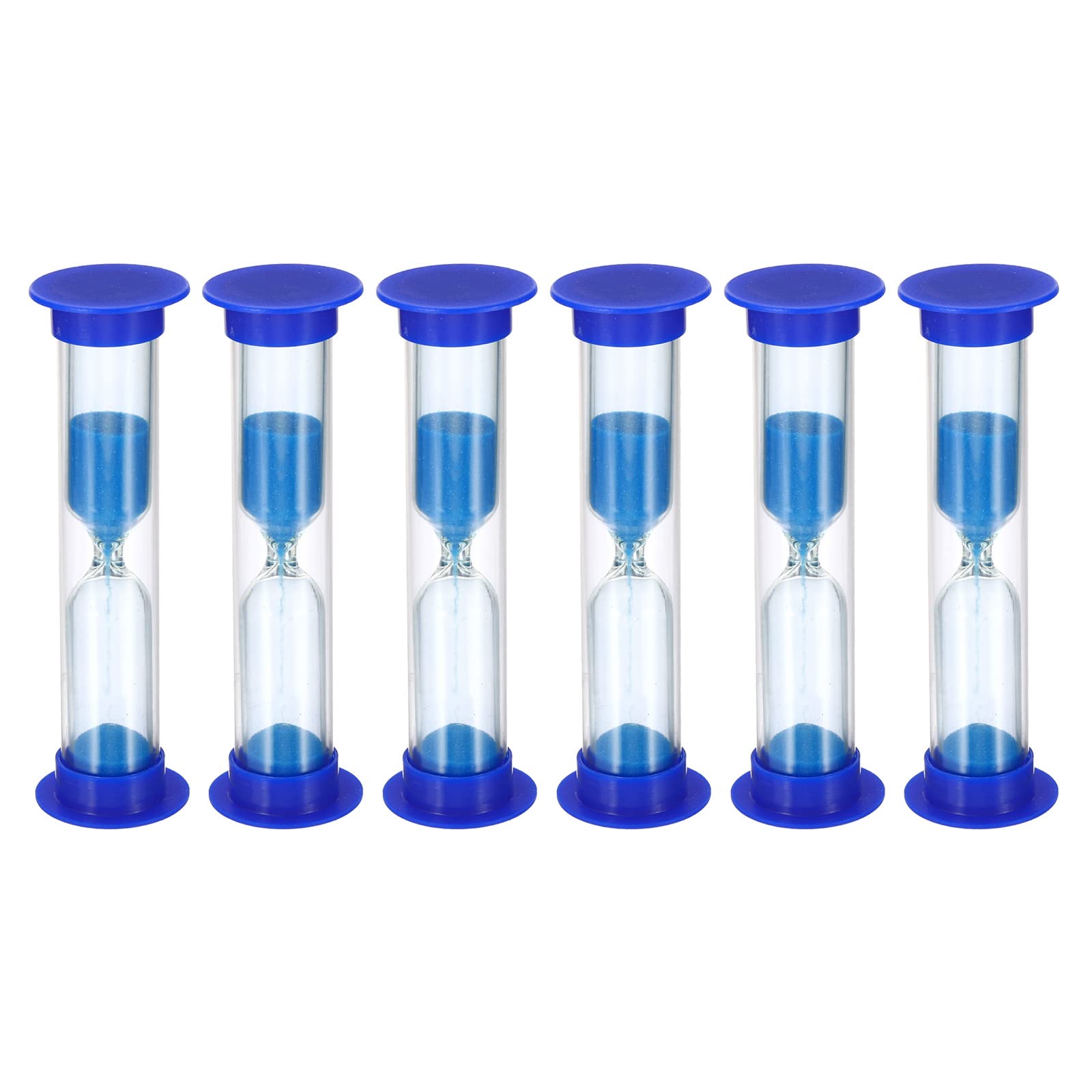 2 Minuti Sabbia Timer,6pz Piccolo Sabbioso Orologio con Plastica