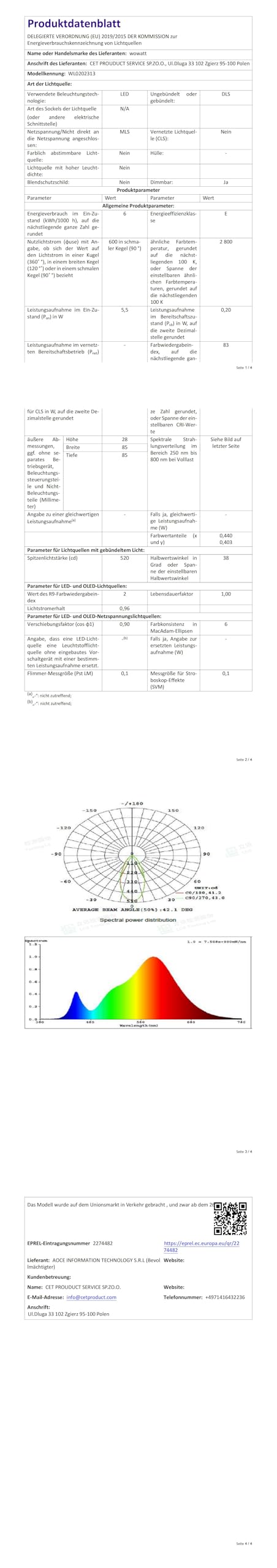wowatt 10er LED Spots 230V Dimmbar, 5.5W Einbaustrahler LED Warmweiß 68mm | Ersetzt 60W Halogen Deckenspots Weiß Schwenkbar Ultra Flach IP44 Bad Einbauleuchten 2800K Hell 600LM Einbauspots Rund