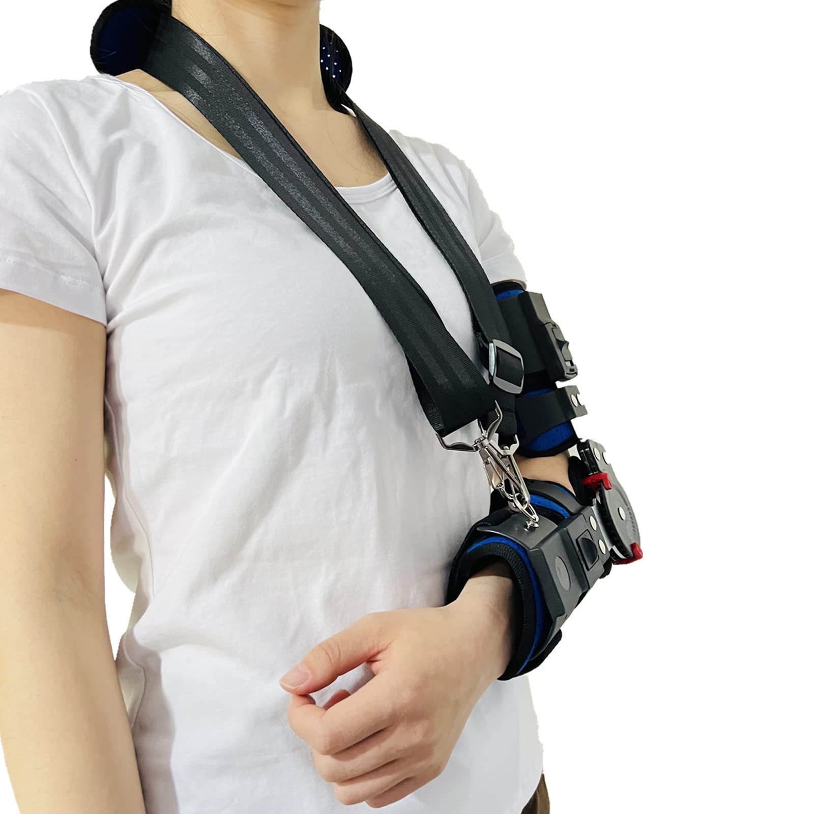 Amazon.co.jp: 肘固定具ブレース、取り外し可能なロングアームキャスト