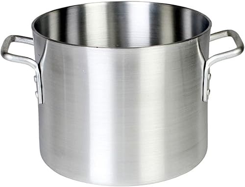 Vista 14 de Tapa de olla de aluminio de 12 cuartos de galón de 10-5/8 pulgadas x 1-1/4 pulgadas de grosor - Cubierta multiusos para olla de sopa de pasta, olla