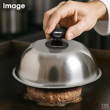 Amazon｜ステーキカバー 鉄板焼き フライパン蓋 お好み焼き 蓋