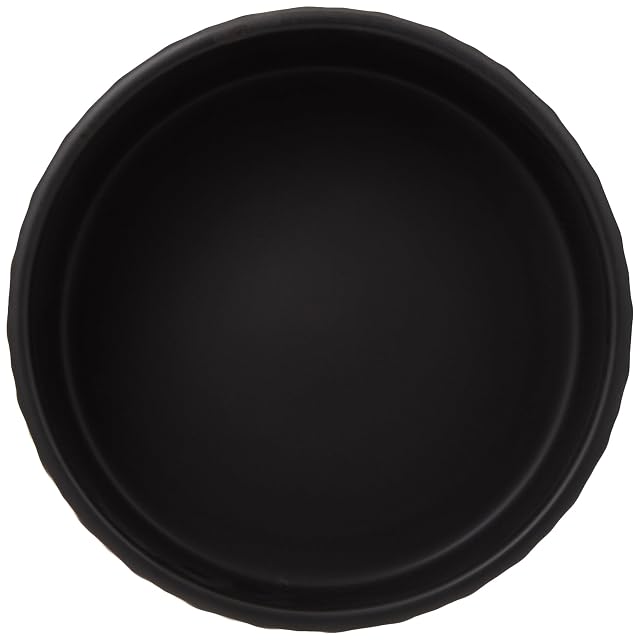 Foto 3 de 3 de Comedero Cerámica. 1.6 l/ø 20 cm. Negro, para Perros