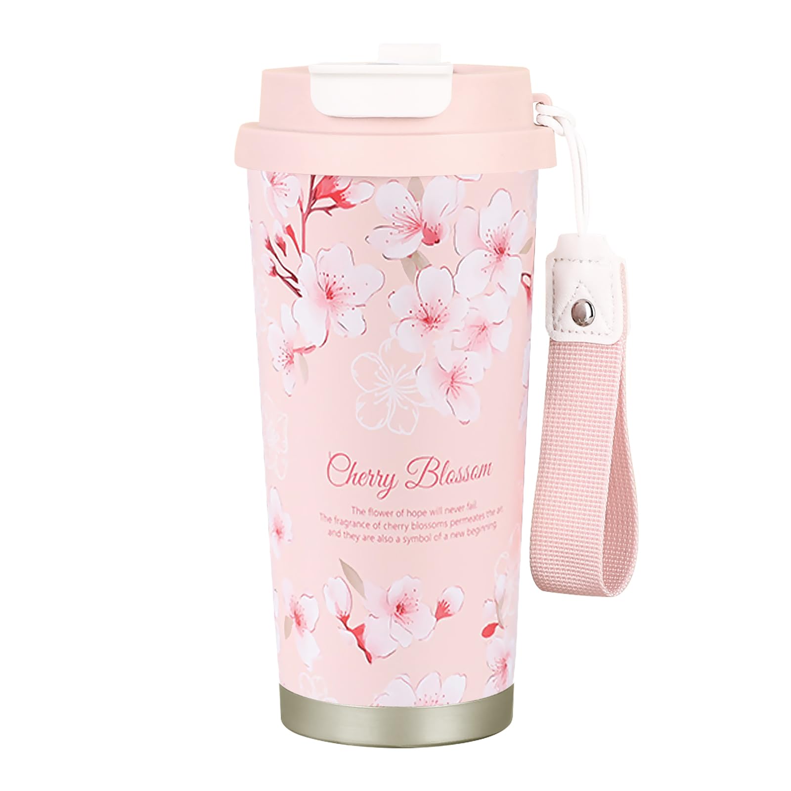 EACHPT Travel Mug,500ML Insulated Coffee Mug, Double-Wall Stainless Steel